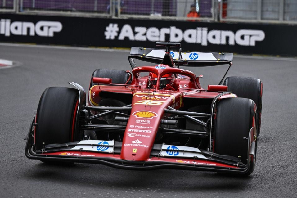 Baku Thriller: Leclerc Clinches Pole in Nail-Biting Azerbaijan Qualifying, Piastri Shines as Norris Struggles