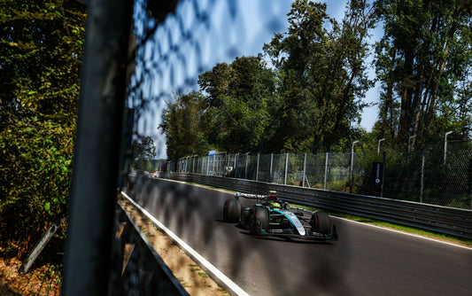 Hamilton Dominates Rain-Interrupted Monza Practice Amidst Red Flag Drama