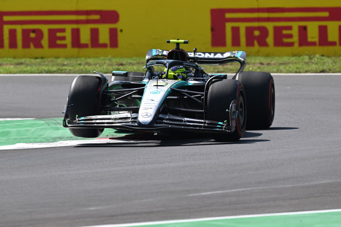 Hamilton Blazes Ahead in Monza: Dominates Second Practice Session for Italian Grand Prix