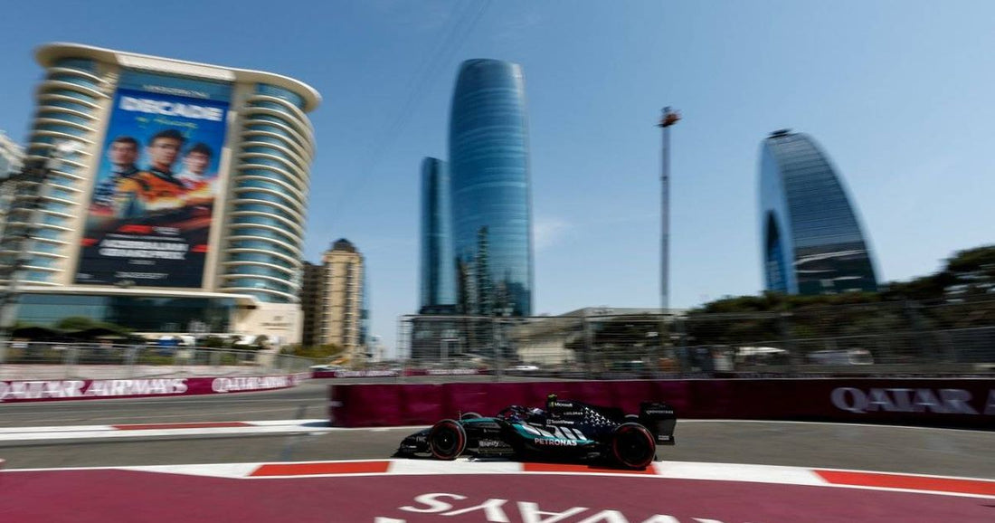Russell Dominates Baku Thursday as Mercedes Flex Muscle, Hadjar Makes Winning Return