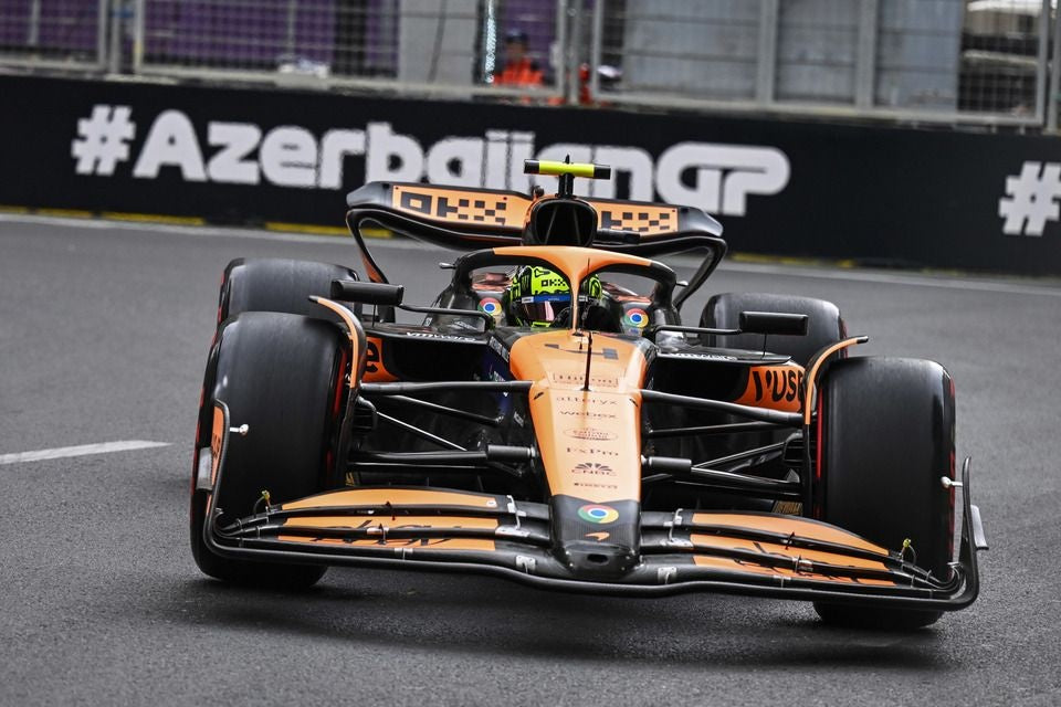 Lando's Lunchtime Shocker: McLaren Star's Unexpected Q1 Departure in Baku