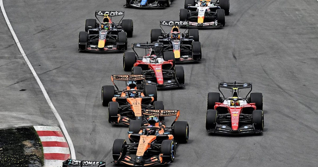 Russell Wins Dutch Sprint as Leclerc Holds Off Norris at Zandvoort
