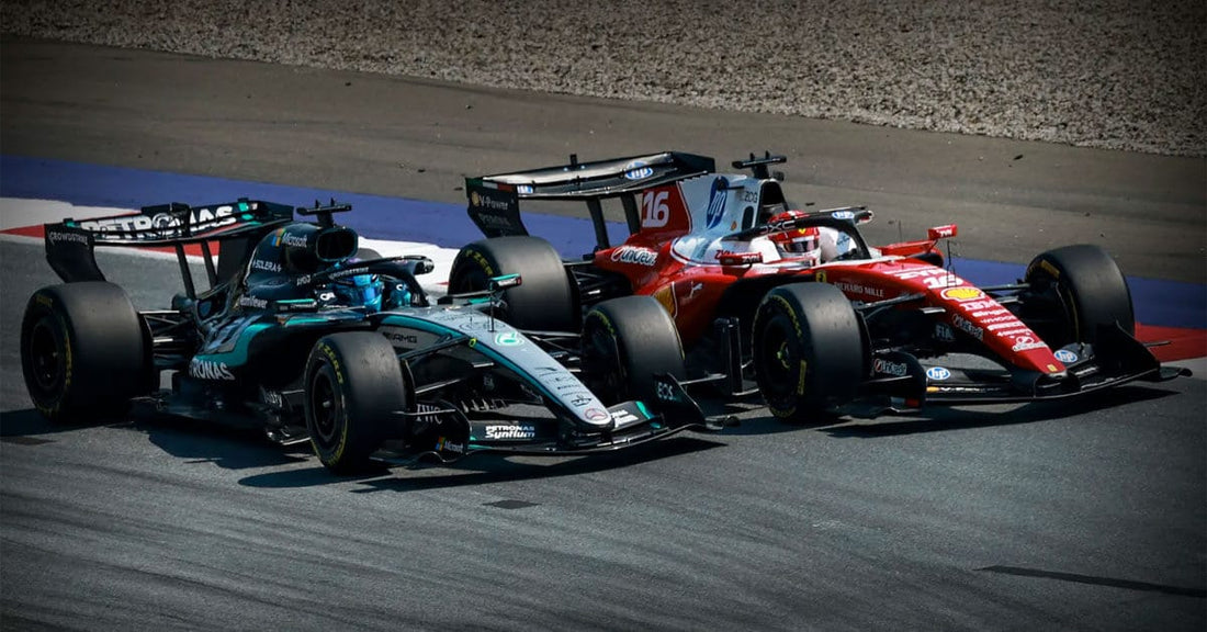Russell Dominates Baku FP1 as Ferrari and Mercedes Lock Out Top Four