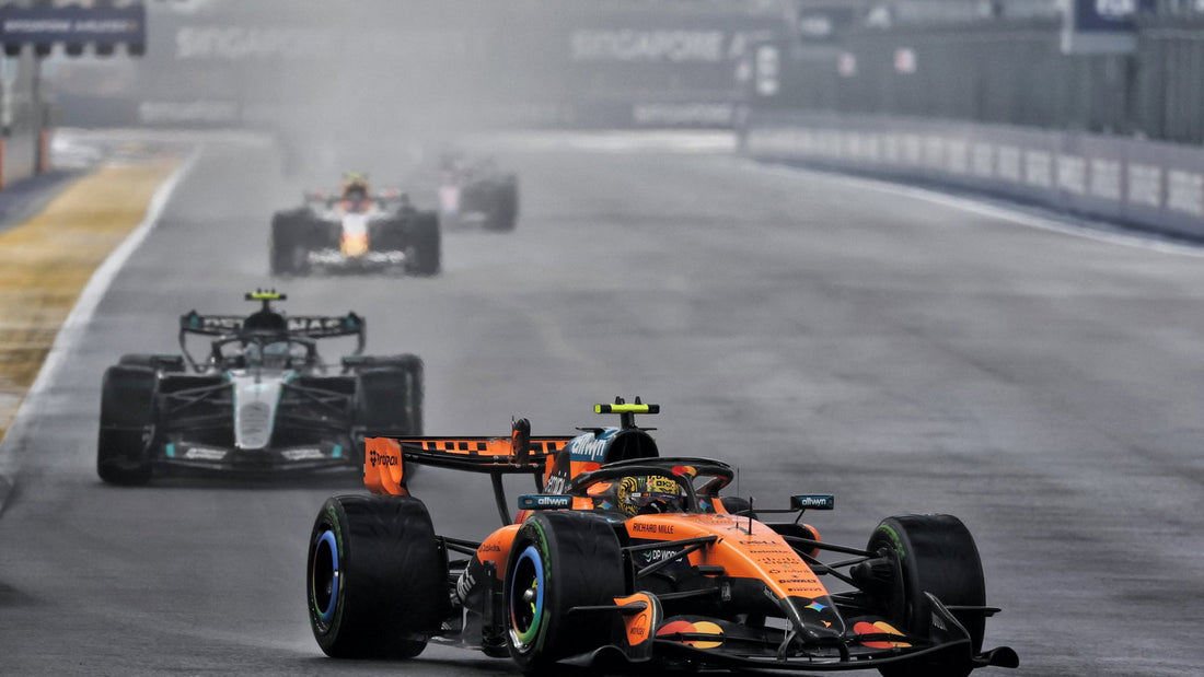 Verstappen Wins Chaotic Singapore Sprint as Russell and McLarens Crash Out
