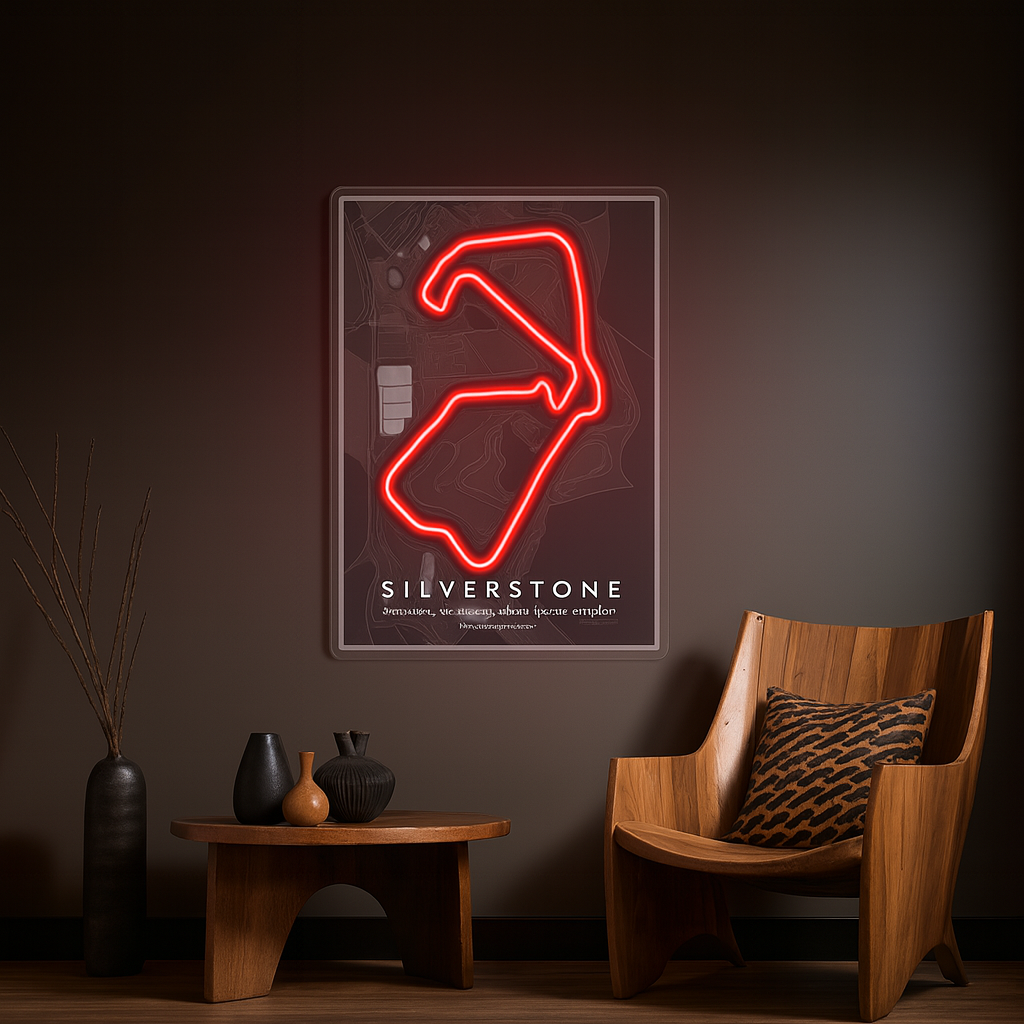 F1 Neon LED Signs & 3D F1 Frames