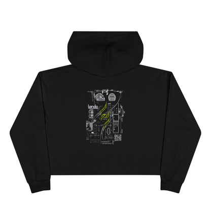 Lando Norris .EXE // Formula 1 Crop Hoodie