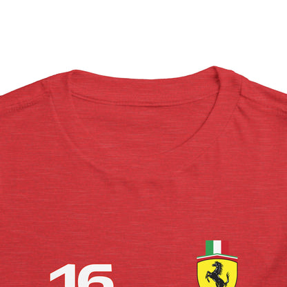 Charles Leclerc Ferrari #16 // Kids Tee