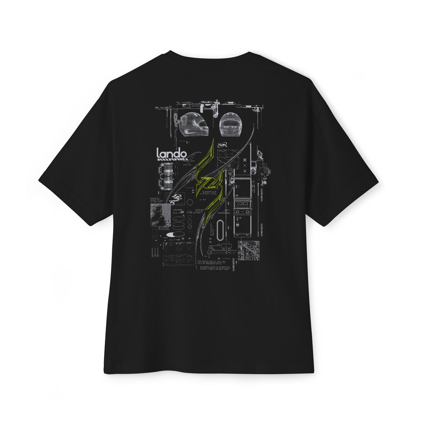 Lando Norris .EXE // Premium Oversized Tee