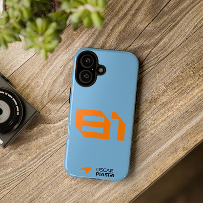 Oscar Piastri #81 // Phone Case