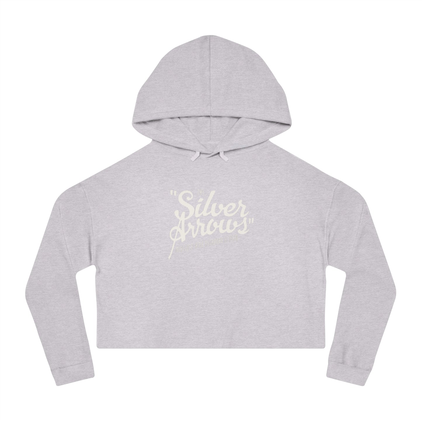 Mercedes-AMG Silver Arrows // Crop Hoodie