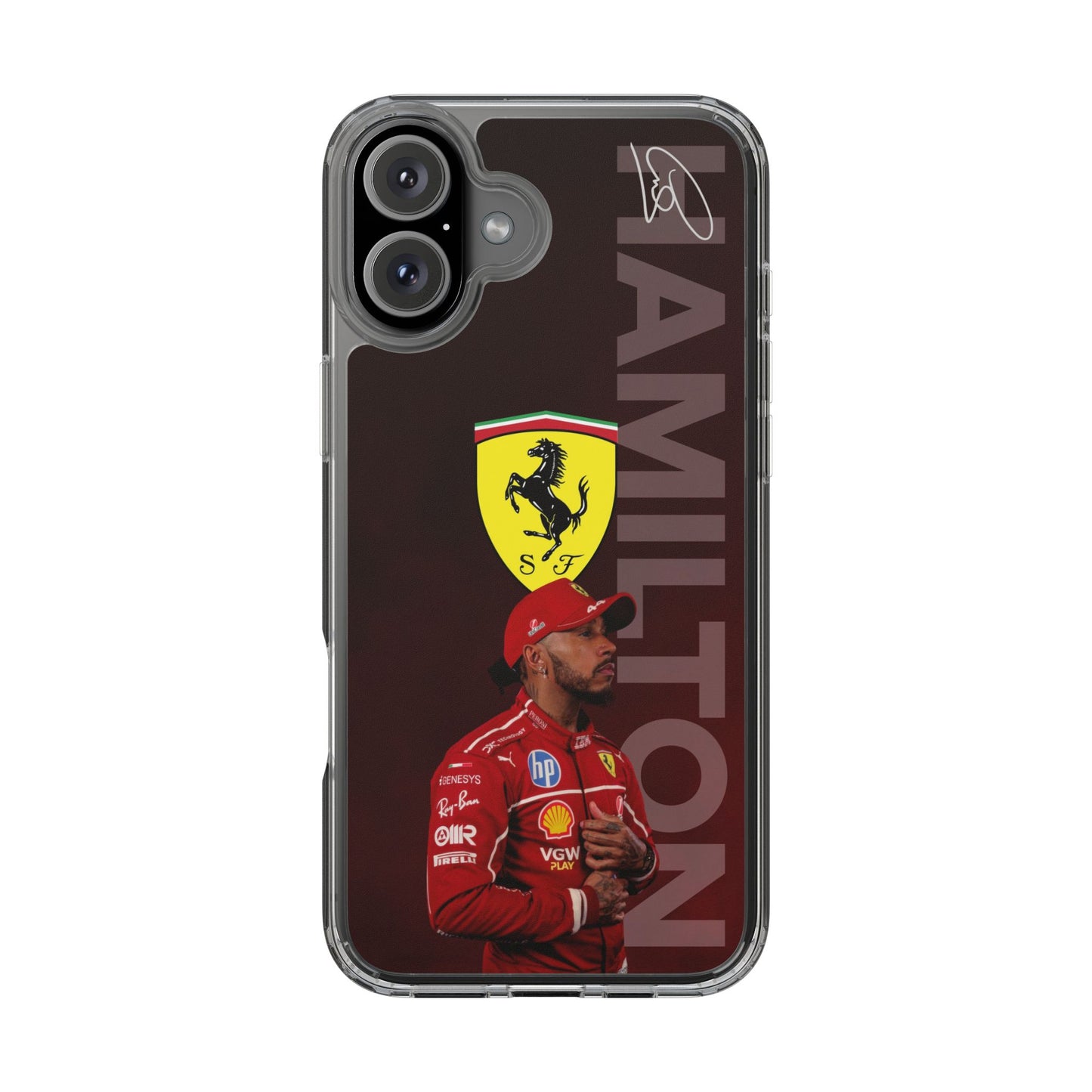 Hamilton x Ferrari