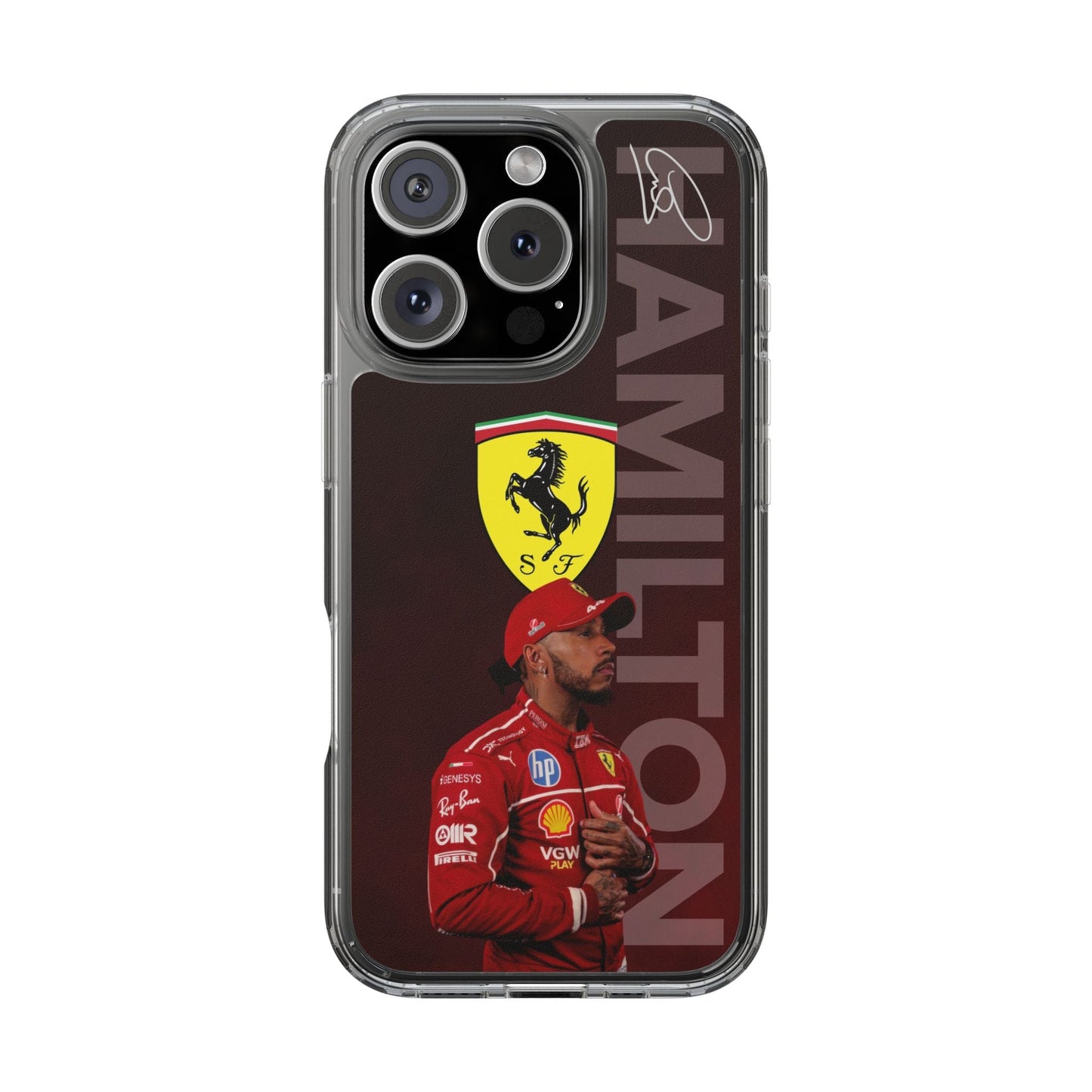 Hamilton x Ferrari