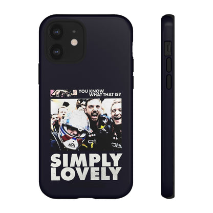 Simply Lovely - Max Verstappen // Phone Case