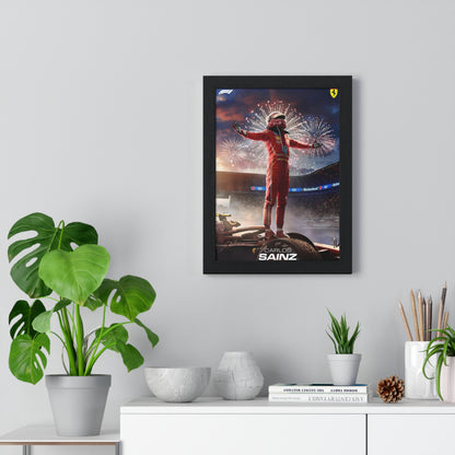 Carlos on Top - Framed Art Poster