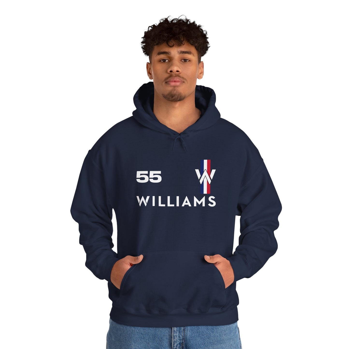 Williams x Carlos Sainz #55 // Unisex Hoodie