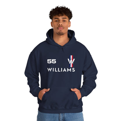 Williams x Carlos Sainz #55 // Unisex Hoodie