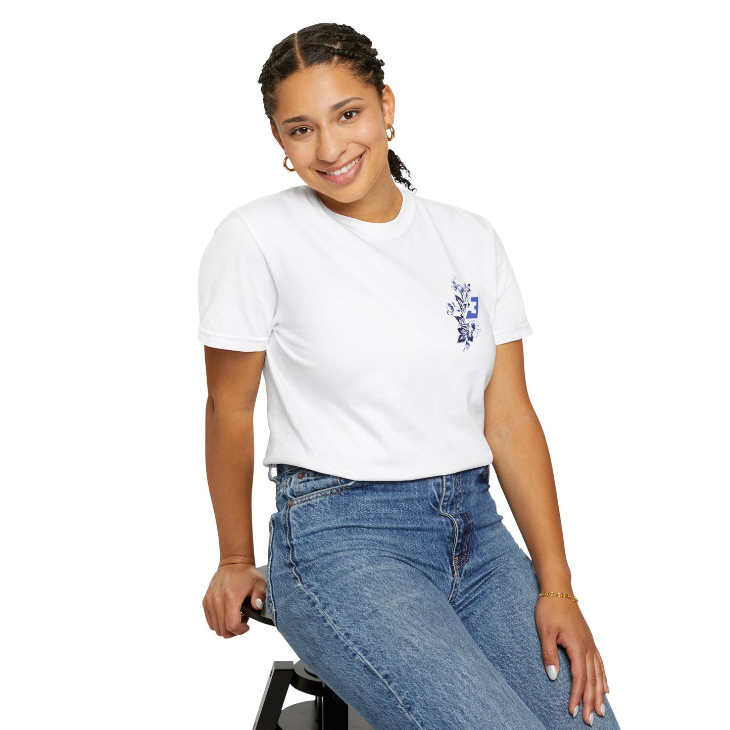 Unleash the Lion Delft Blue - Unisex Tee