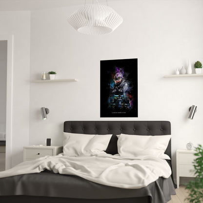 Lewis Hamilton - Vinyl Poster