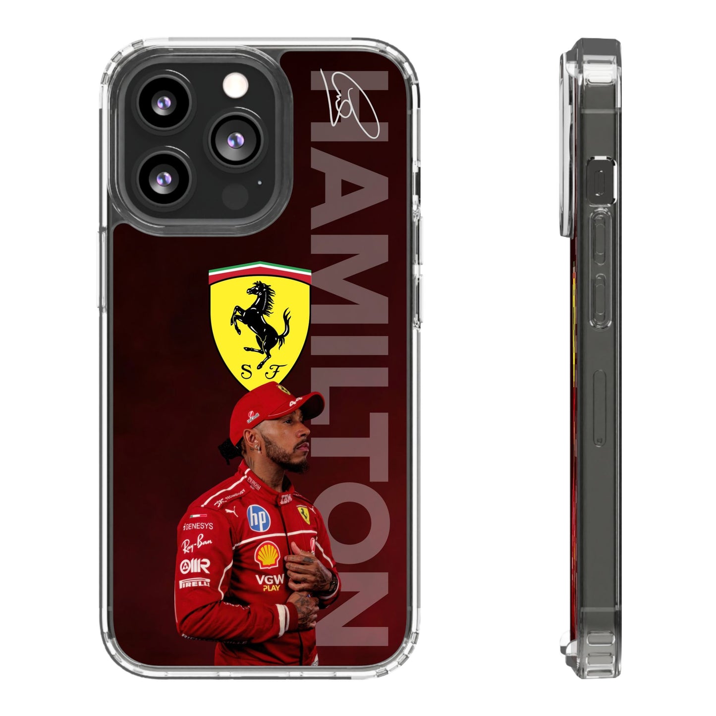 Hamilton x Ferrari