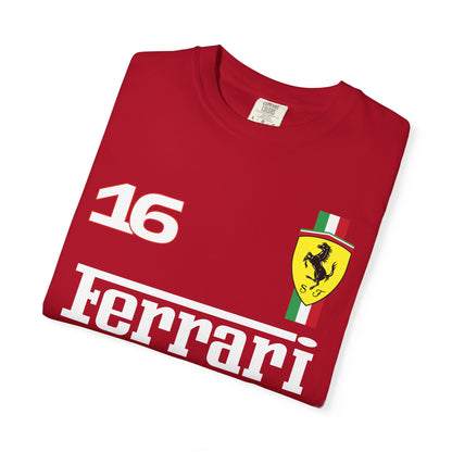 Charles Leclerc Ferrari #16 // Unisex T-shirt