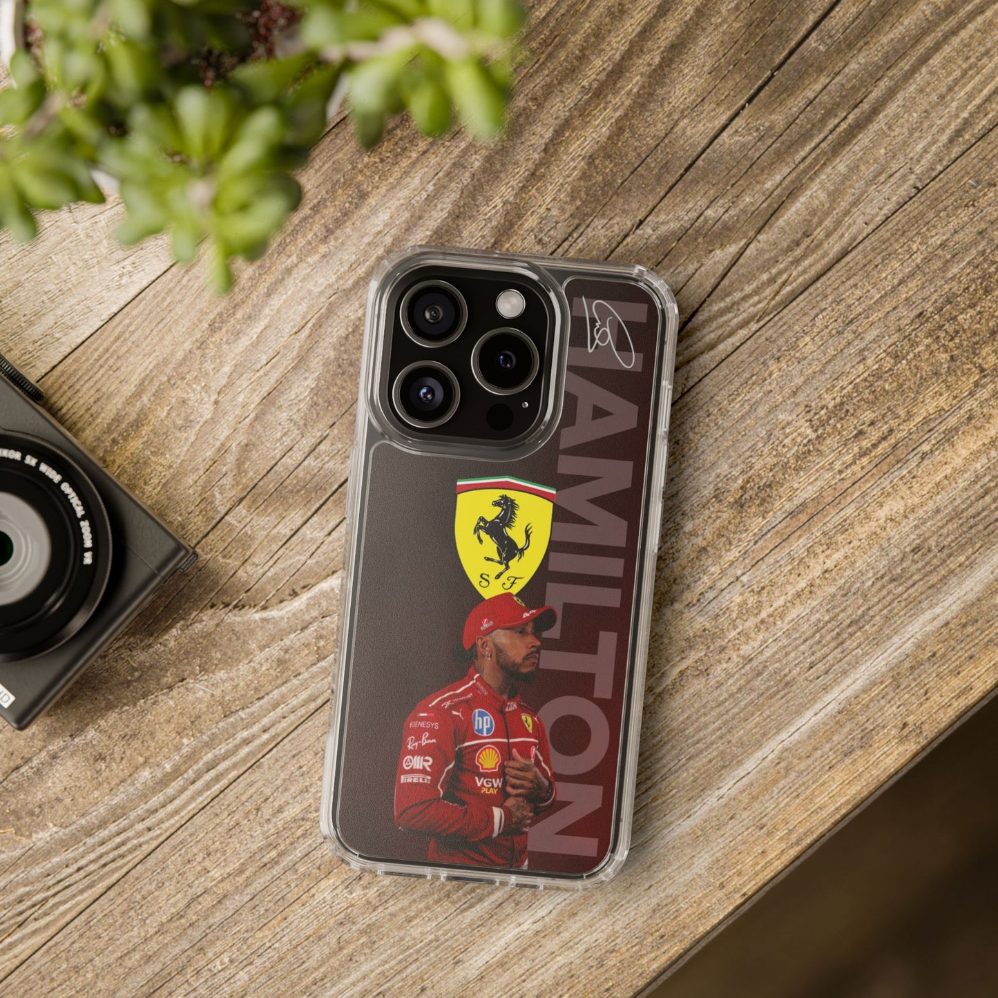 Hamilton x Ferrari