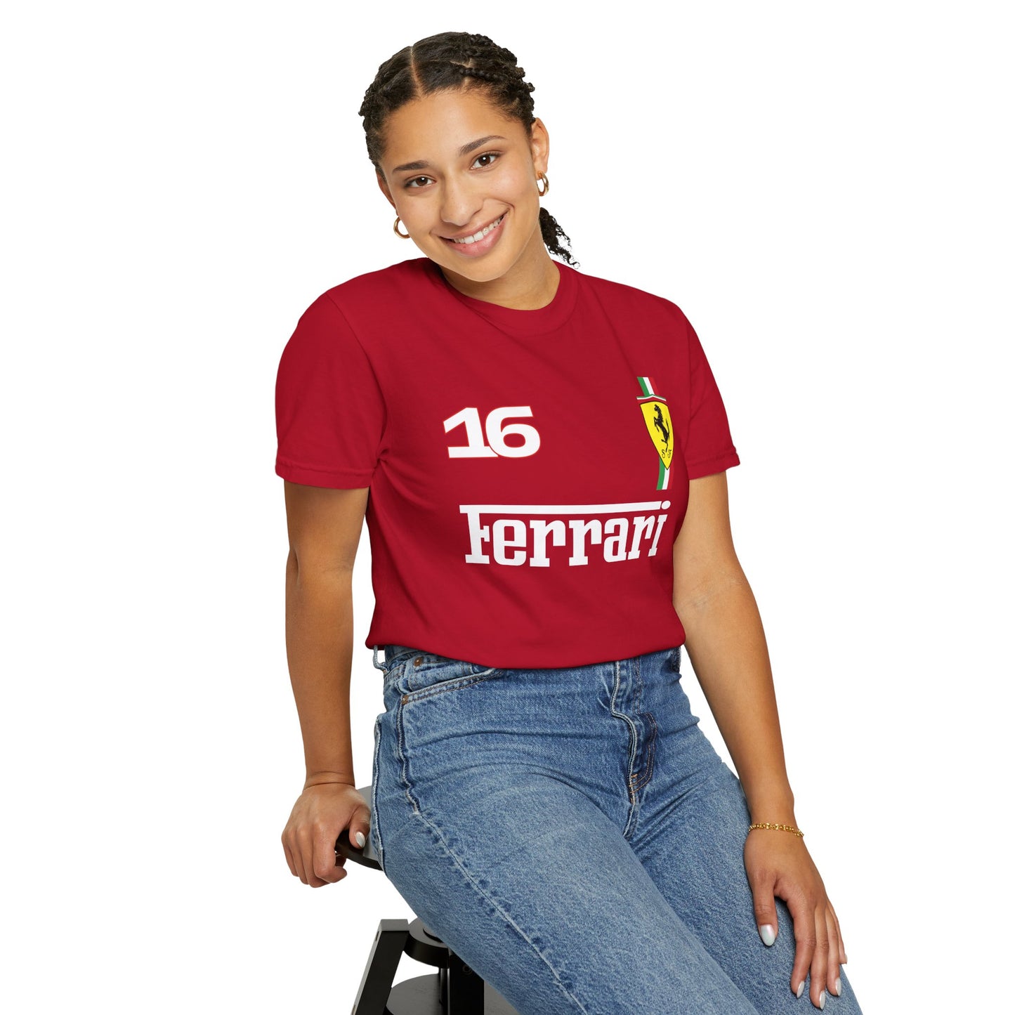 Charles Leclerc Ferrari #16 // Unisex T-shirt