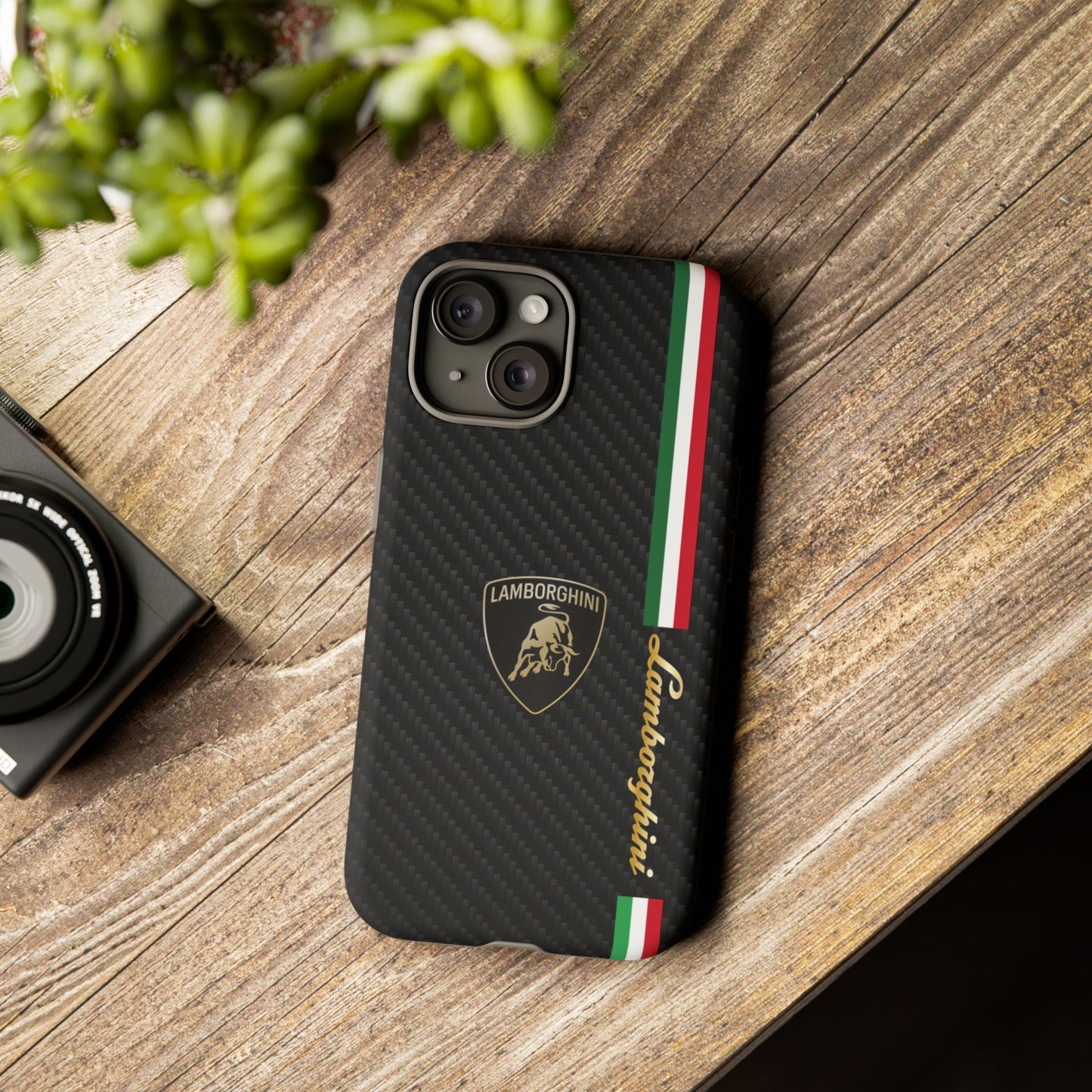 Lamborghini Carbon Stealth // Phone Case