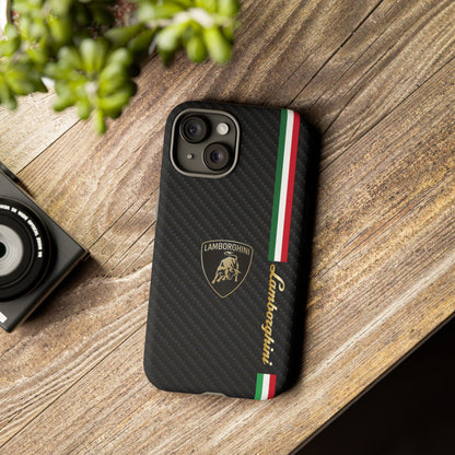 Lamborghini Carbon Stealth // Phone Case