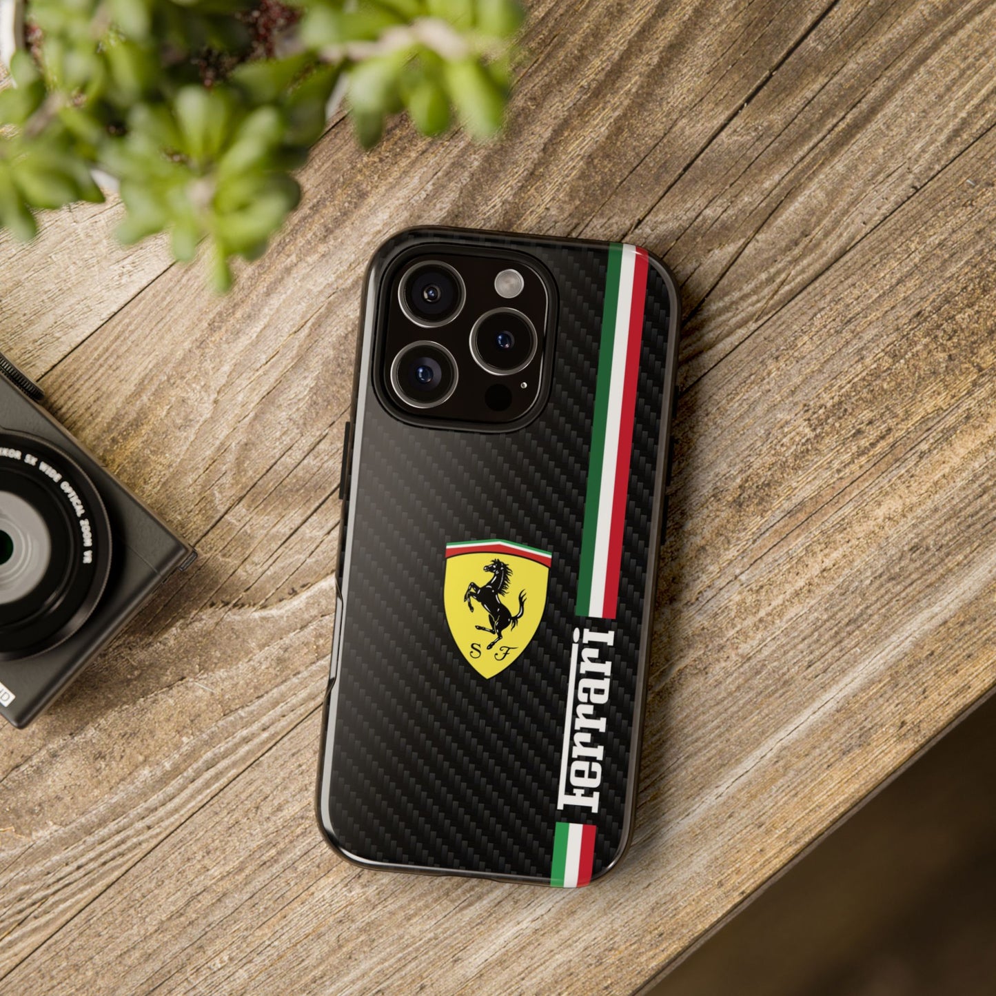 Ferrari Stealth Carbon // Phone Case