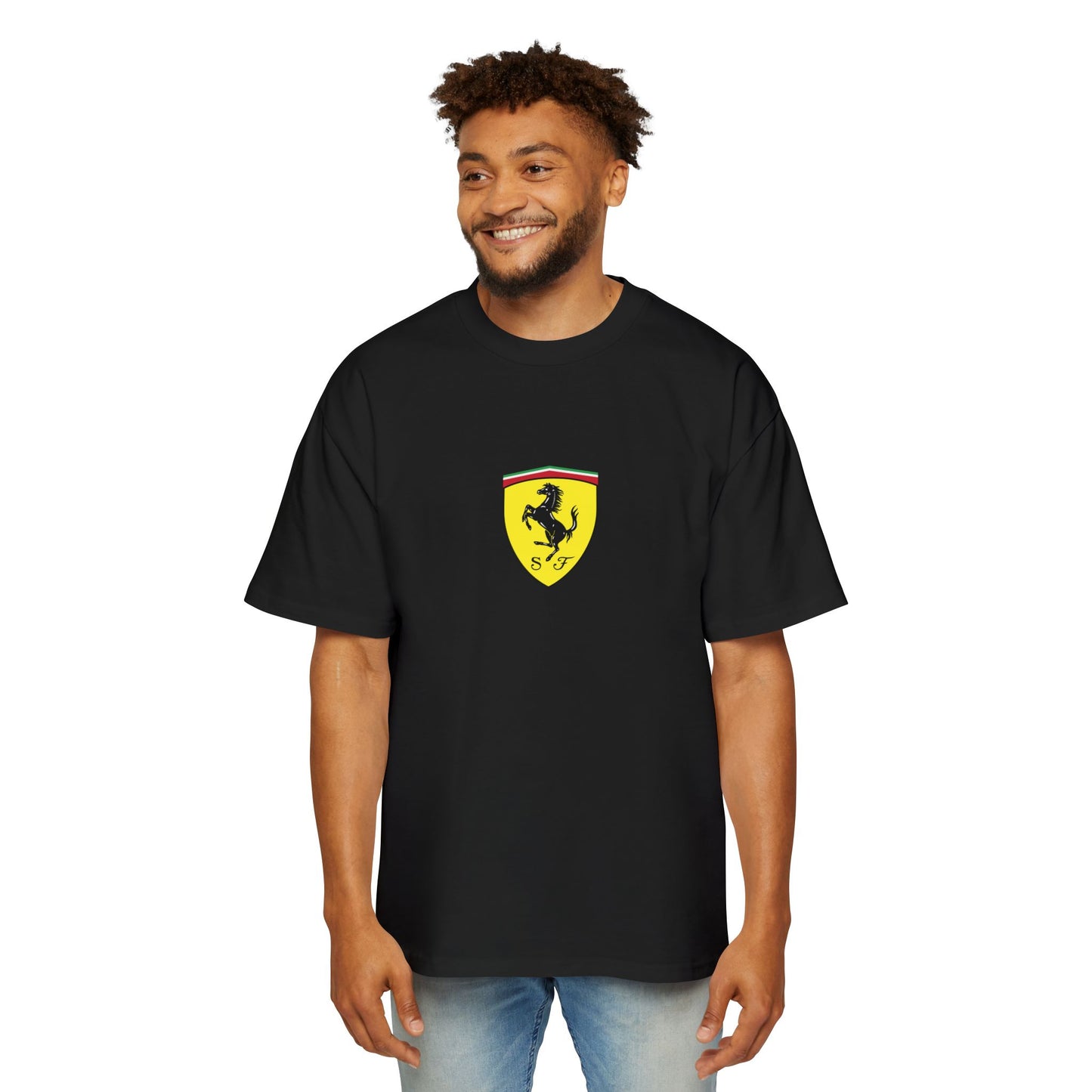 Ferrari Shield // Premium Oversized Tee