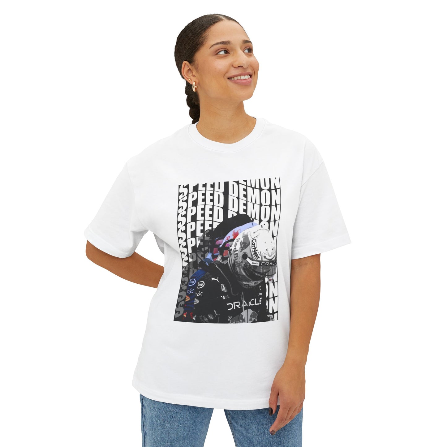 Max Verstappen - Speed Demon // Oversized Tee