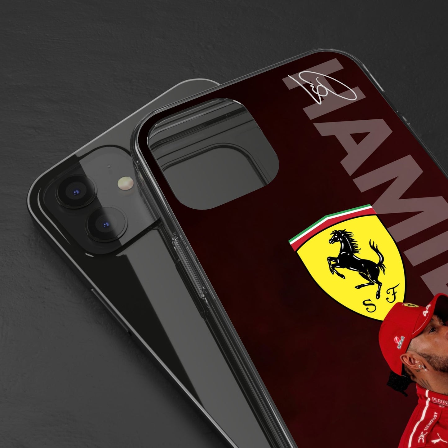 Hamilton x Ferrari