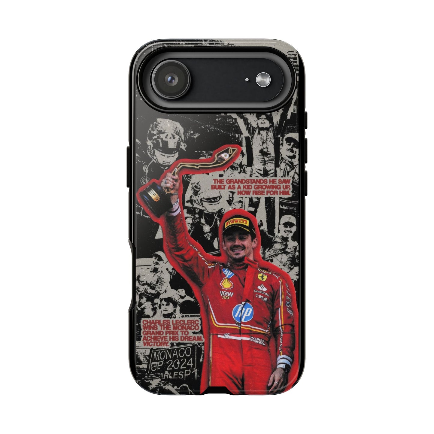 Charles Leclerc Monaco // Phone Case