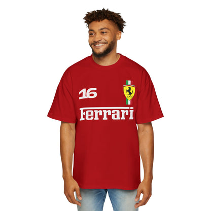 Charles Leclerc Ferrari #16 // Premium Oversized Tee
