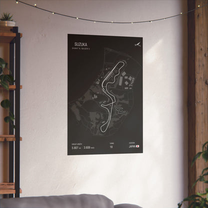 Suzuka Circuit - Art Poster