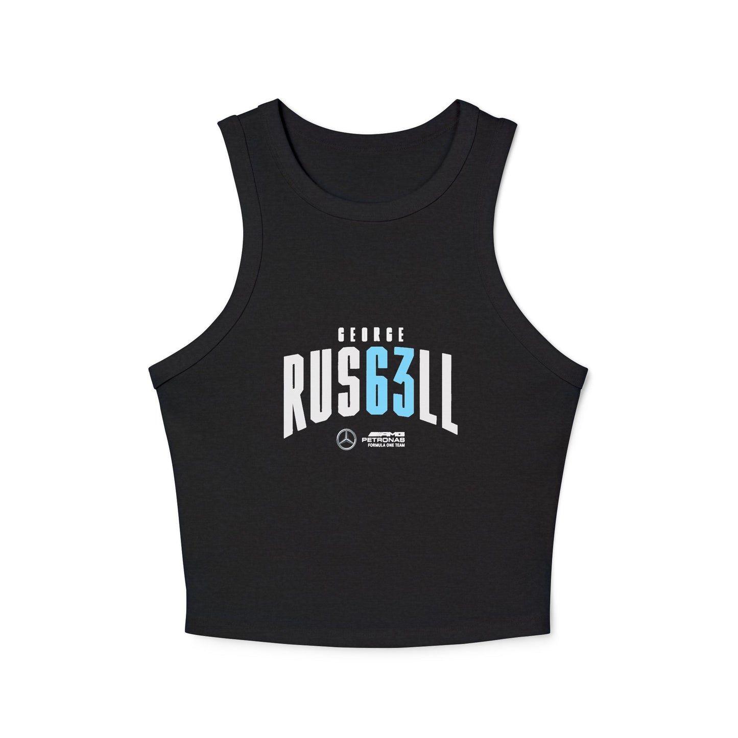 George Russell #63 // Crop Tank Top