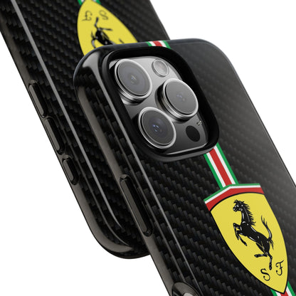 Carbon Ferrari // Phone Case
