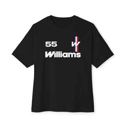 Williams x Carlos Sainz #55 // Premium Oversized Tee