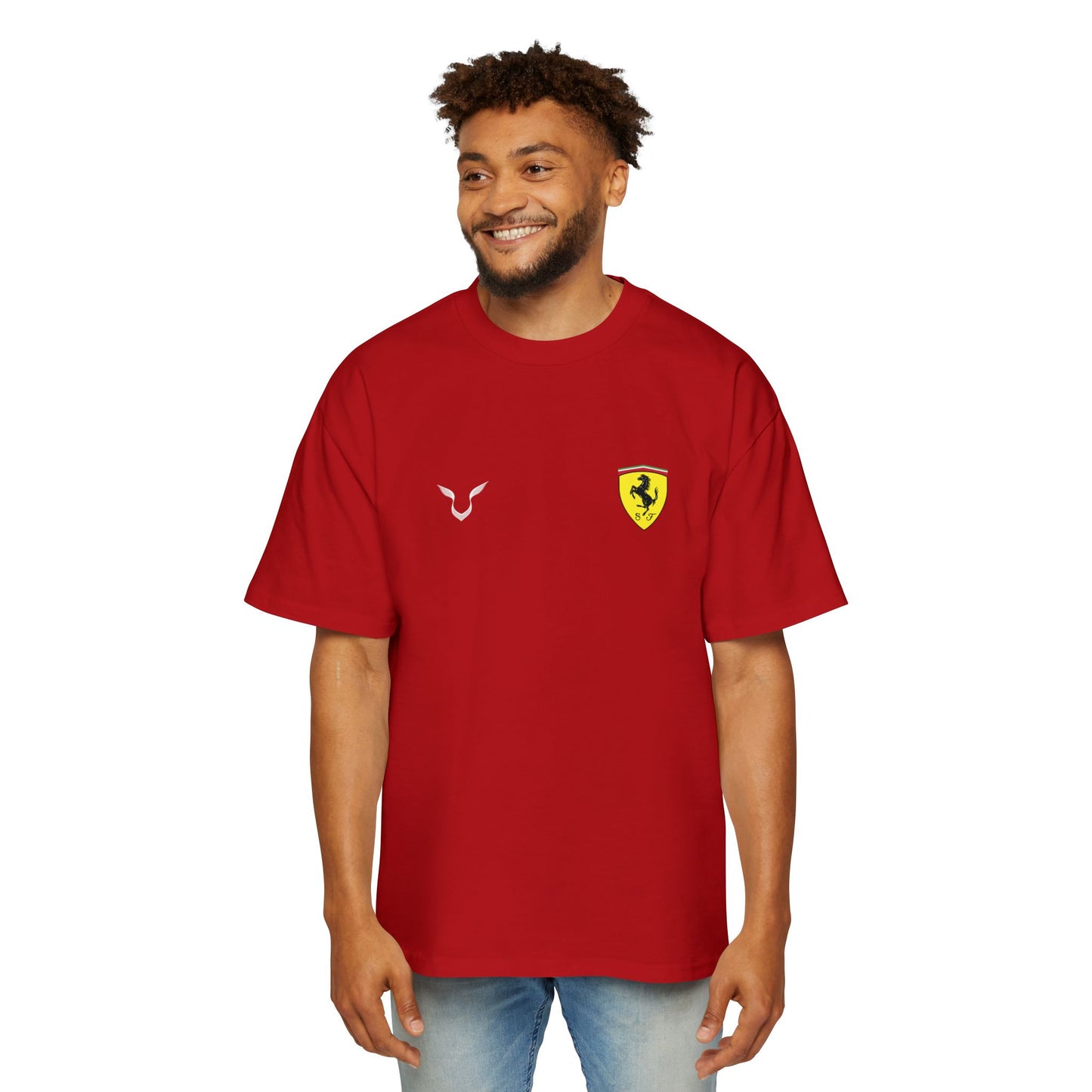 Ferrari x Hamilton // Premium Oversized Tee