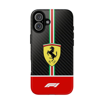 Carbon Ferrari // Phone Case