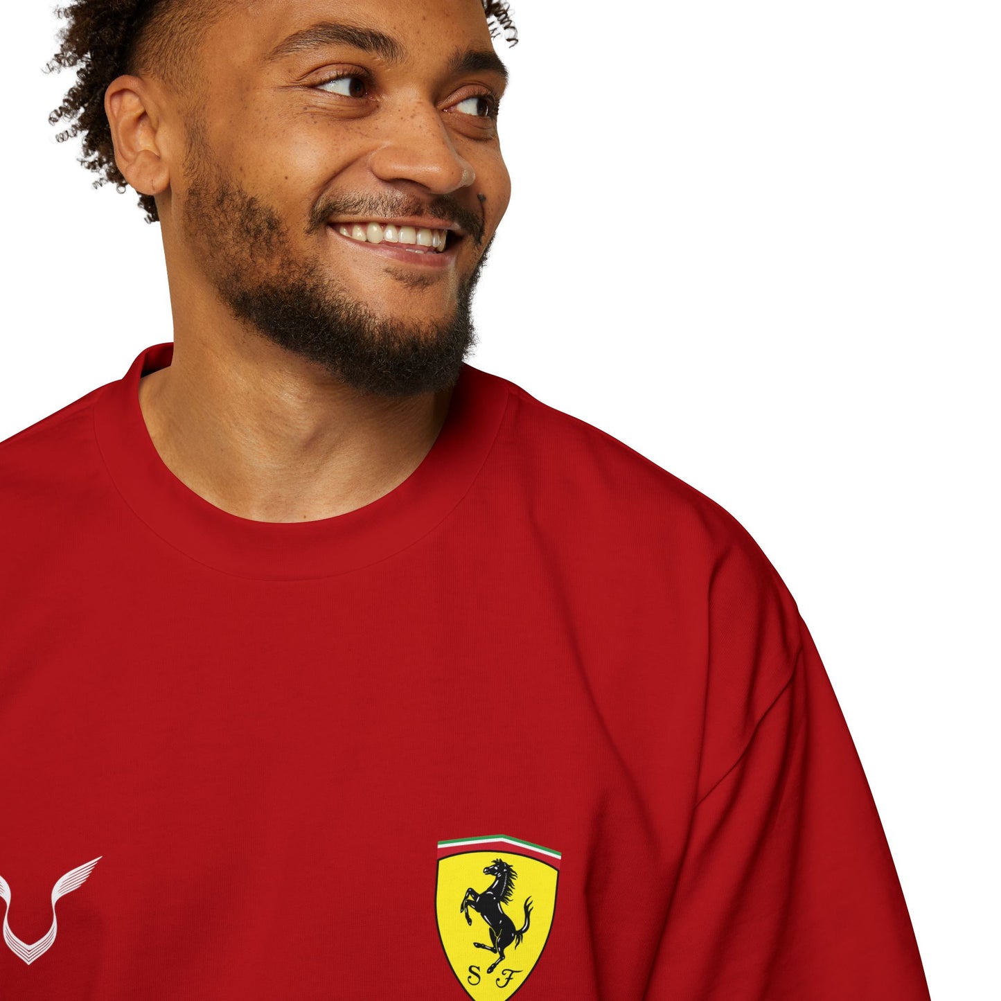 Ferrari x Hamilton // Premium Oversized Tee