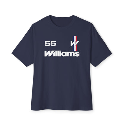 Williams x Carlos Sainz #55 // Premium Oversized Tee