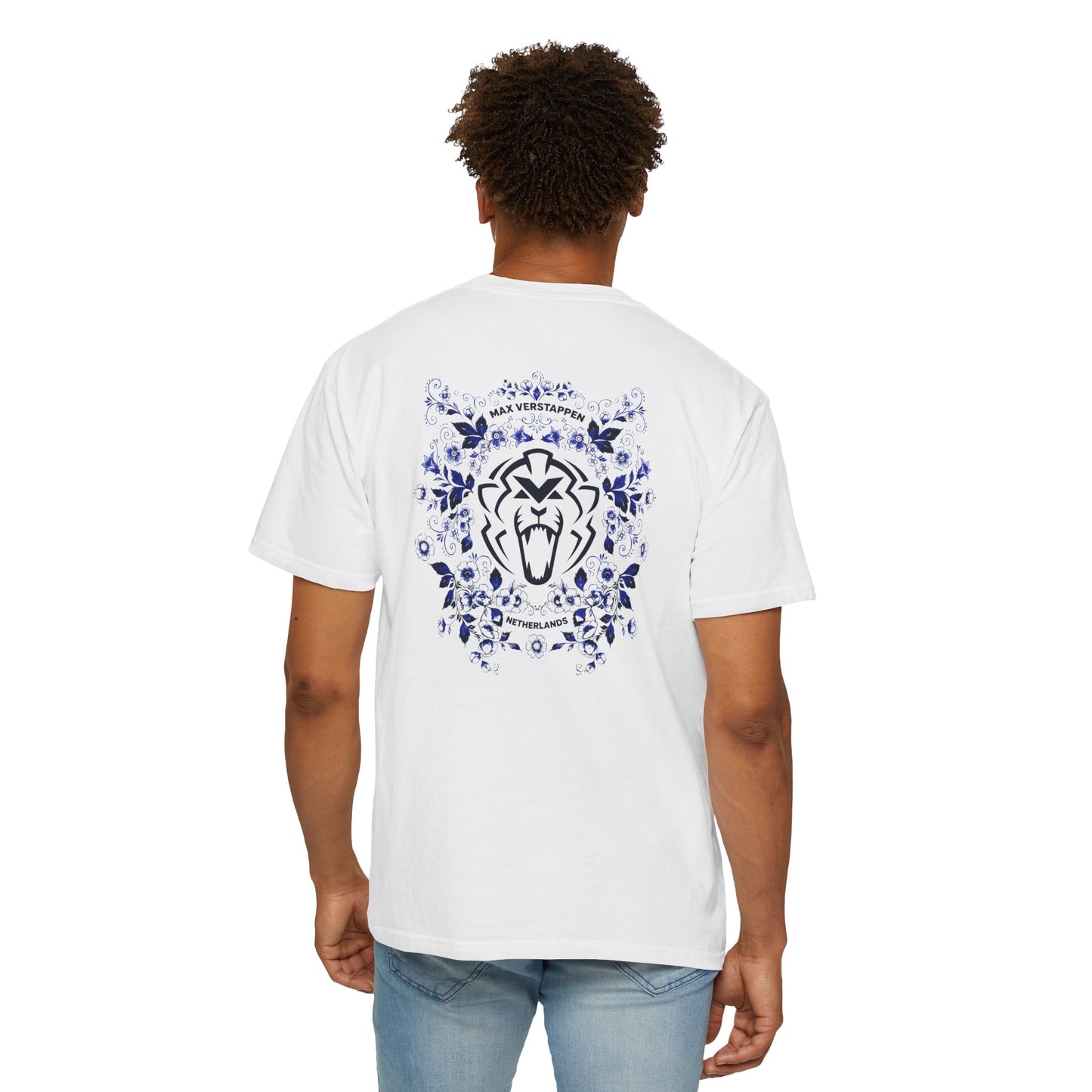 Unleash the Lion Delft Blue - Unisex Tee