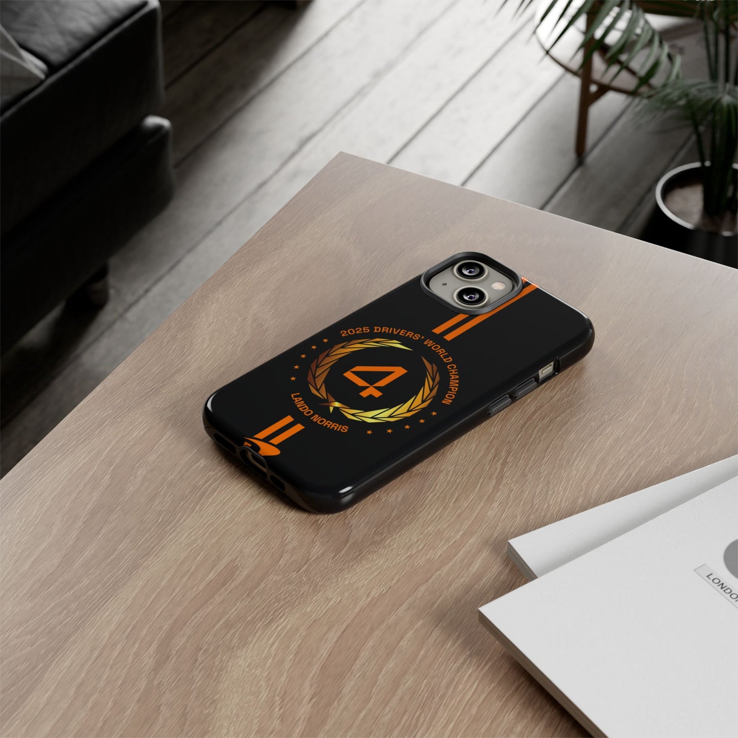 Lando Norris WDC 2025 // Phone Case