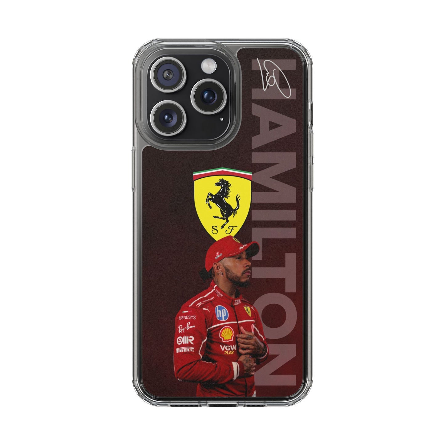 Hamilton x Ferrari