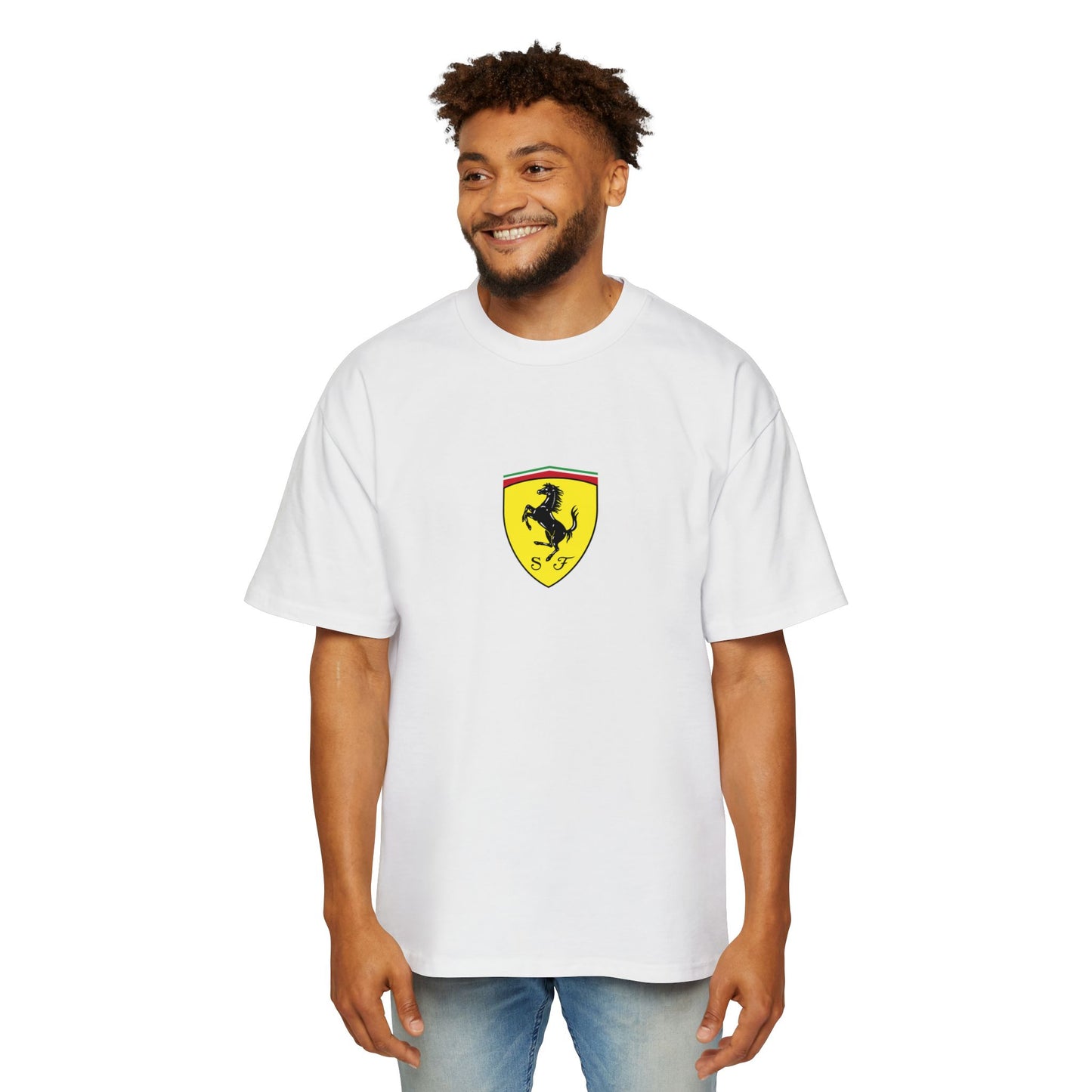Ferrari Shield // Premium Oversized Tee