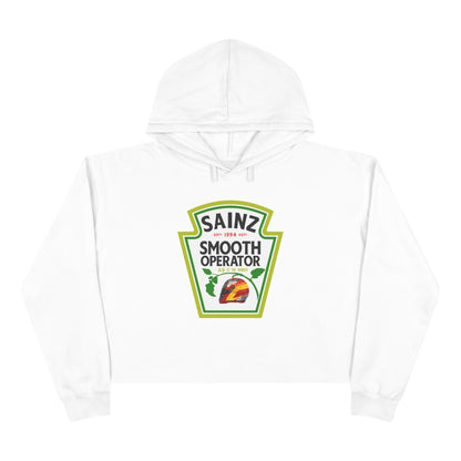 Carlos Sainz - Smooth Operator // Crop Hoodie