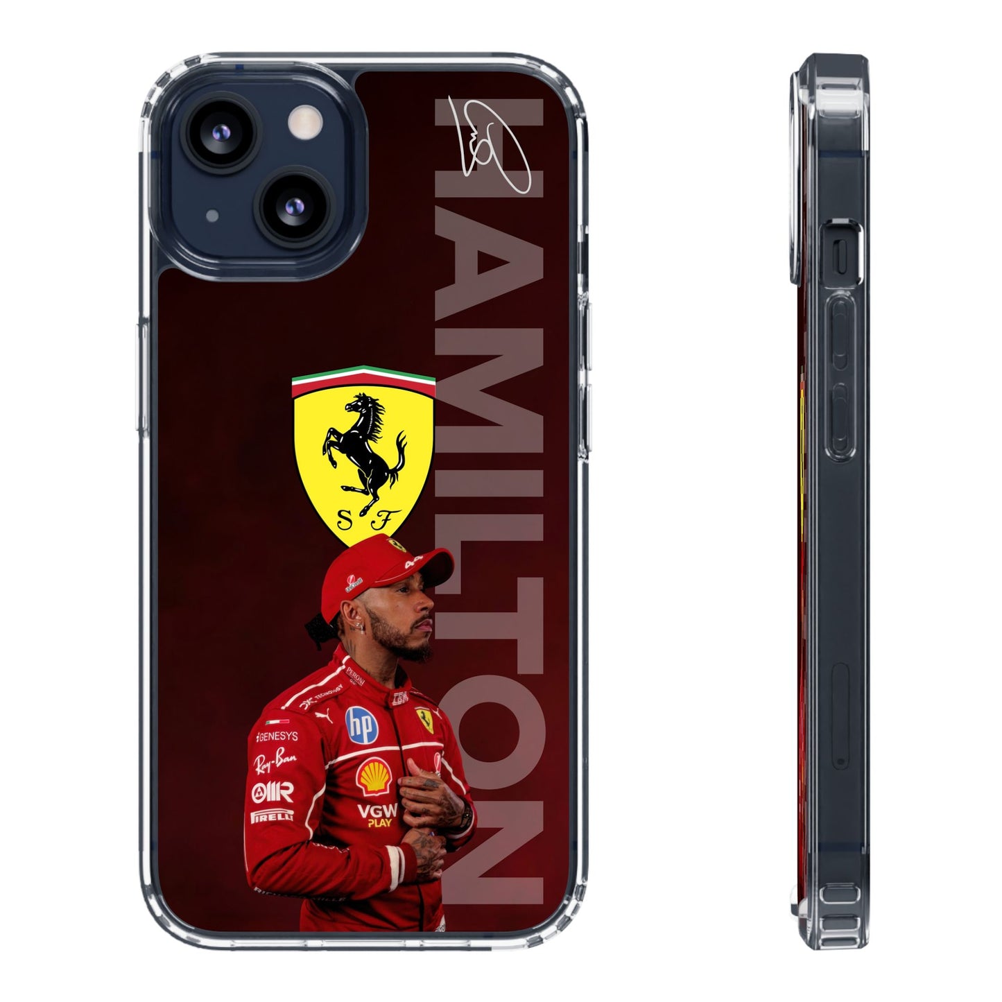 Hamilton x Ferrari