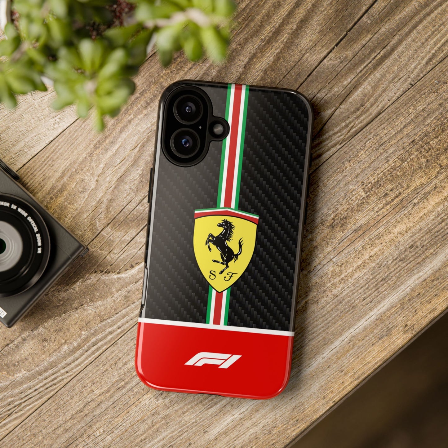 Carbon Ferrari // Phone Case