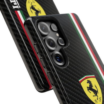 Ferrari Stealth Carbon // Phone Case